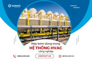 Máy bơm dùng trong hệ thống HVAC công nghiệp