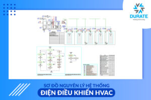 SƠ ĐỒ NGUYÊN LÝ HỆ THỐNG ĐIỆN ĐIỀU KHIỂN HVAC – VAI TRÒ CỦA AHU & CHILLER